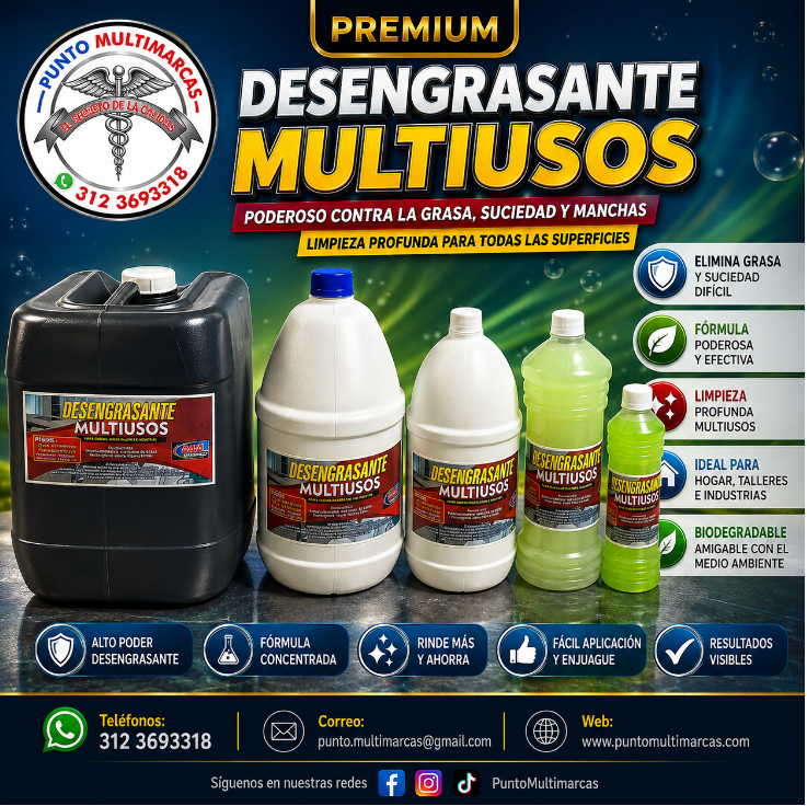 Desengrasante Multiusos